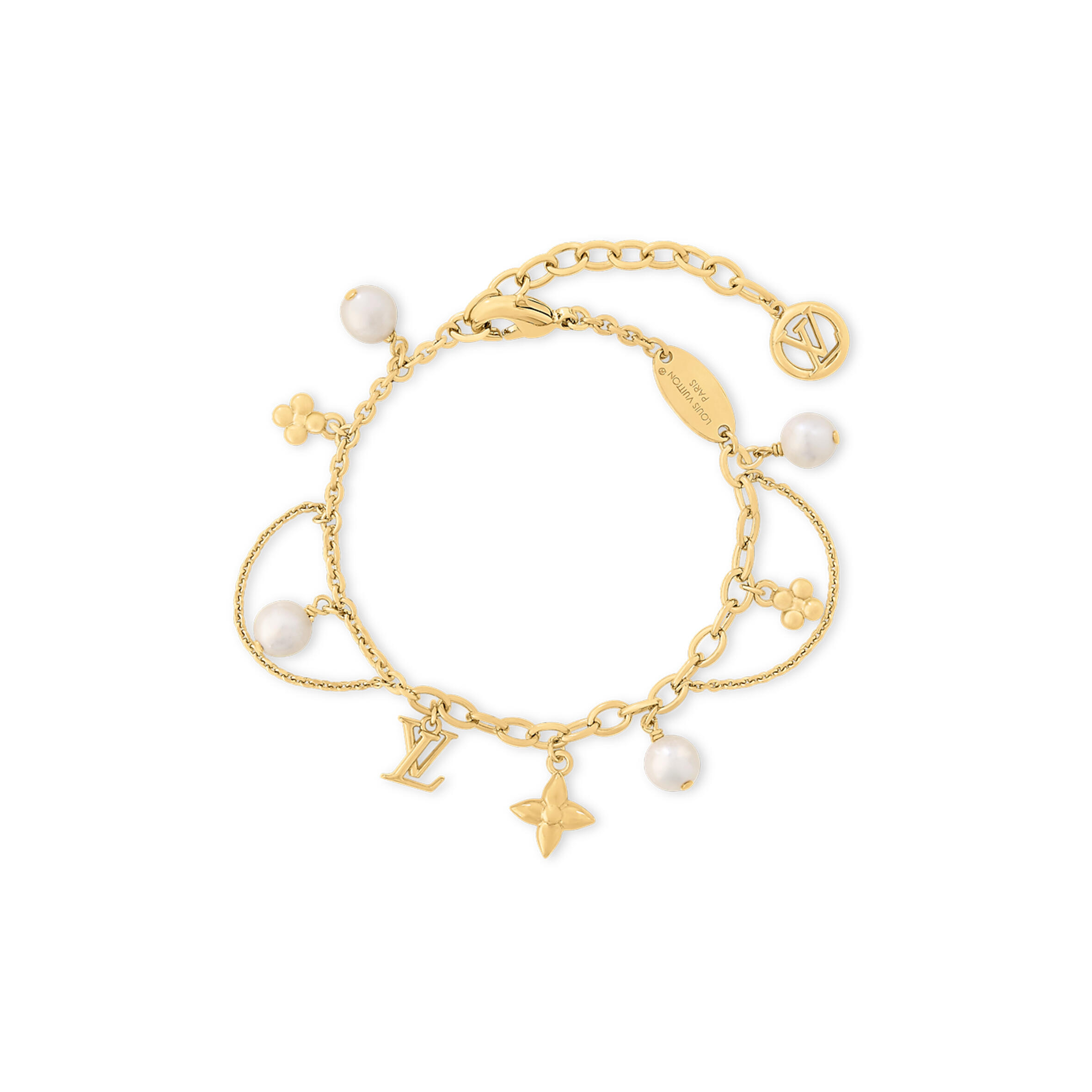 l0vis Vvtt0n blooming pearls bracelet m1684a